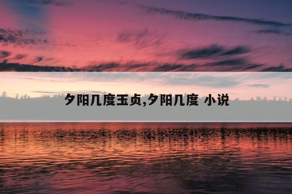 夕阳几度玉贞,夕阳几度 小说
