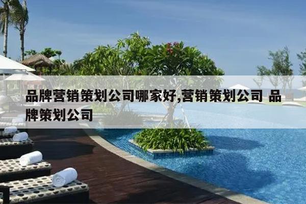 品牌营销策划公司哪家好,营销策划公司 品牌策划公司
