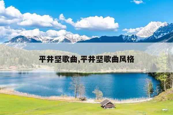 平井坚歌曲,平井坚歌曲风格