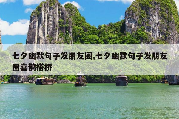 七夕幽默句子发朋友圈,七夕幽默句子发朋友圈喜鹊搭桥