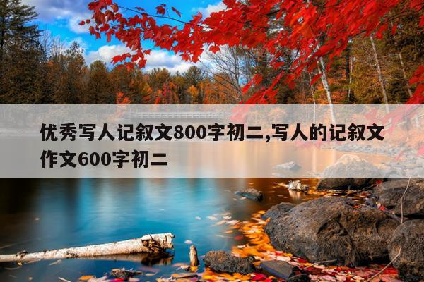 优秀写人记叙文800字初二,写人的记叙文作文600字初二