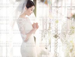 拍摄韩式婚纱照的巧妙搭配