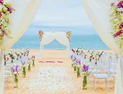 应对下雨问题是关键 沙滩婚礼注意事项