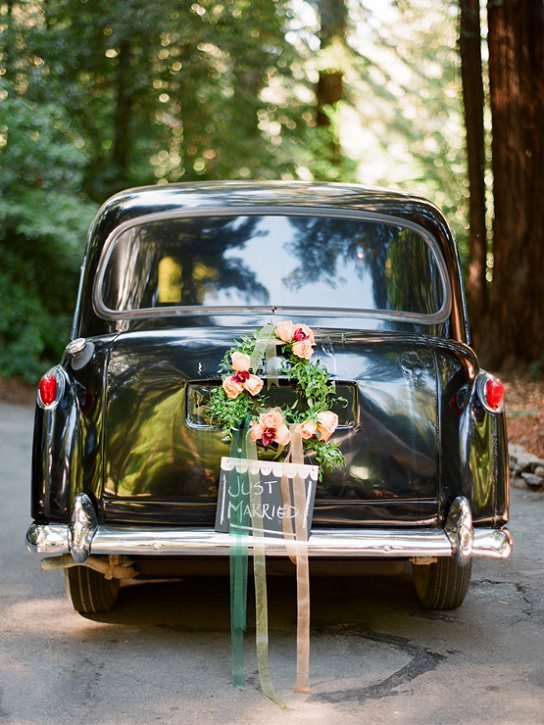 婚车装饰图片,婚车装饰鲜花