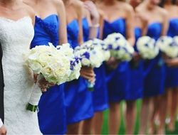婚礼流行色彩趋势之宝石蓝