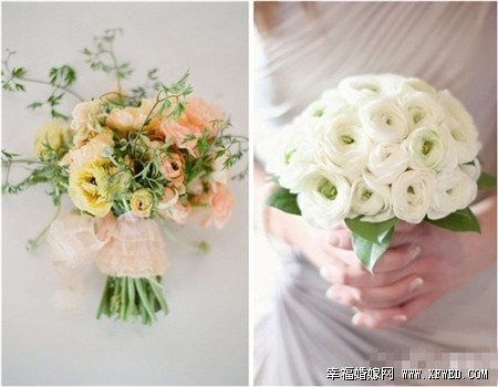 如何挑选新娘手捧花 什么季节拿什么样的花