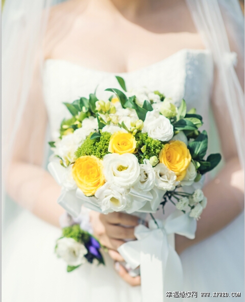 淡雅新娘手捧花推荐 点缀浪漫婚礼首选
