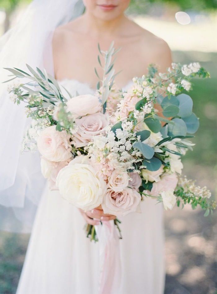 韩式手捧花,新娘手捧花