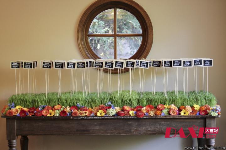 充满活力和丰富多彩的乡村风婚礼