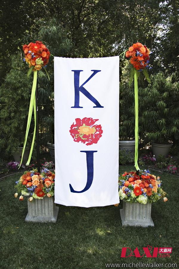 充满活力和丰富多彩的乡村风婚礼