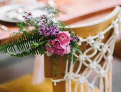 渲染最浪漫的婚礼现场 婚庆鲜花布置图片