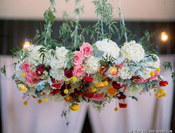 让你的婚礼美哒哒 创意花艺吊饰