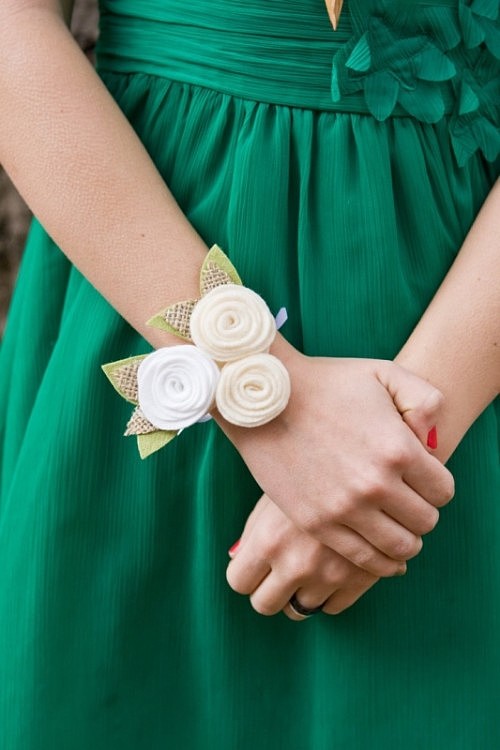 伴娘手腕花图片,伴娘手腕花,伴娘装扮