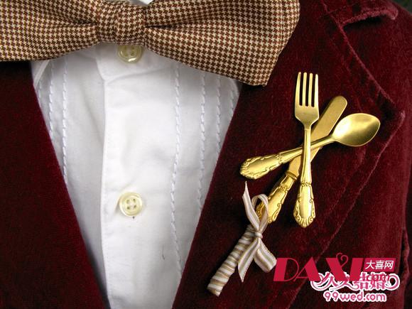 新郎胸花,90后新郎