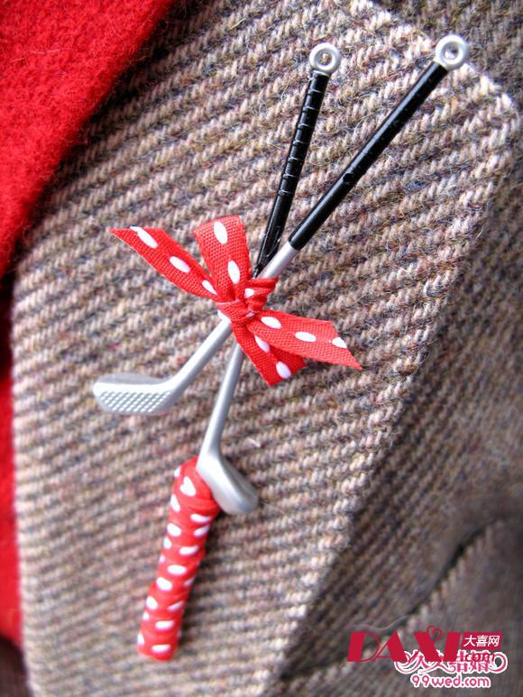 新郎胸花,90后新郎