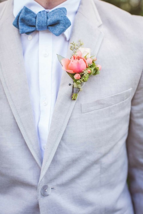 新郎胸花图片欣赏