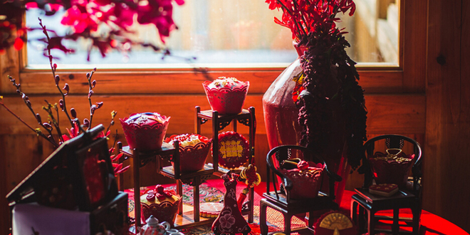 户外中式婚礼图片 最浓郁的中国风味婚礼