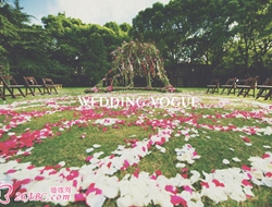 森林草坪婚礼清新自然婚礼现场布置摄影照片