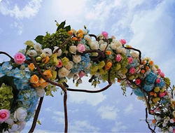 约“惠”爱琴海清新海域唯美户外婚礼现场