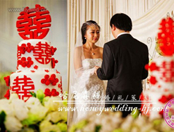 室内韩式婚礼欣赏 最清新的浪漫主题