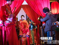中外盛行的中式婚礼中国风优雅唯美