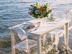 来一场水彩主题婚礼 在海边婚礼