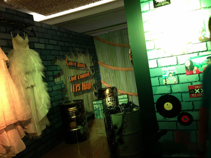 摇滚主题婚礼,主题婚礼现场布置