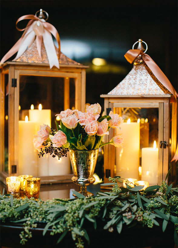 烛光主题婚礼,主题婚礼布置