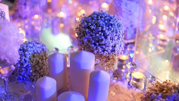 烛光主题婚礼,主题婚礼布置