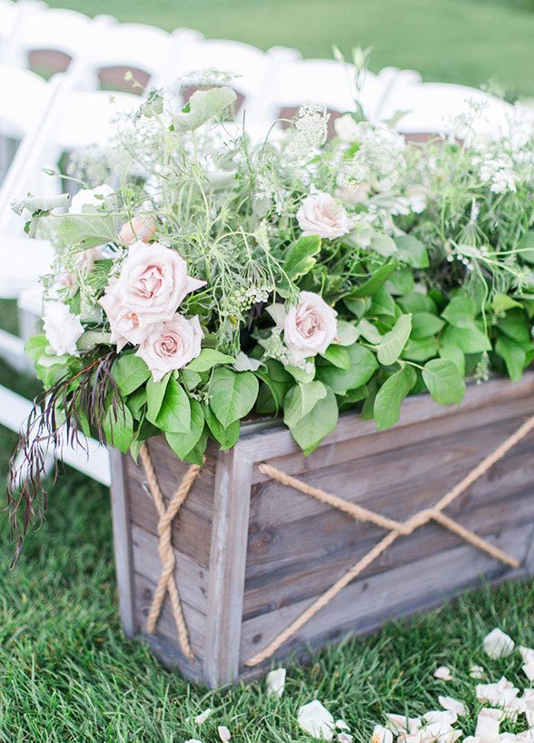 婚礼现场布置,草绿色婚礼现场布置