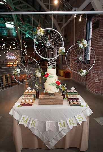 自行车主题婚礼,单车婚礼,主题婚礼现场布置