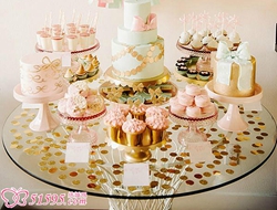色味俱佳美观精致的婚礼甜品摄影图片