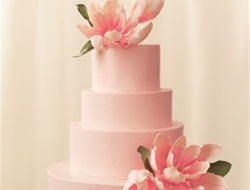唯美婚礼鲜花造型婚礼蛋糕 浪漫采蜜多美味