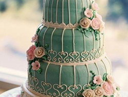 婚礼蛋糕可爱的浪漫蛋糕 让婚礼更精彩