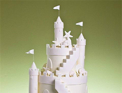 婚礼蛋糕城堡婚礼蛋糕 美味碰撞爱情双重甜蜜