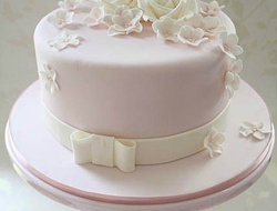 10款粉色系列翻糖蛋糕，浪漫甜美。