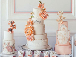  6款超美的婚礼蛋糕 浪漫婚礼首选