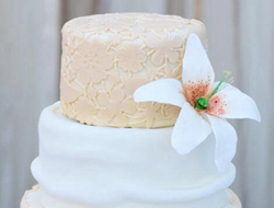  创意的蕾丝婚礼蛋糕 打造浪漫婚礼