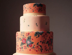 经典花艺复古新娘最爱 创意婚礼蛋糕