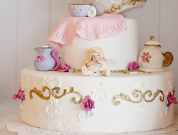 幸福一辈子 创意杯子婚礼蛋糕