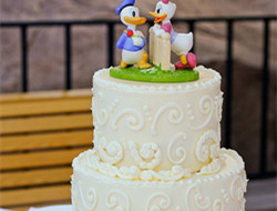 迪士尼婚礼蛋糕 童真年代