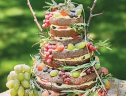 森系婚礼不能凑合的蛋糕甜品