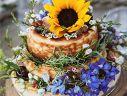 向日葵系列婚礼蛋糕