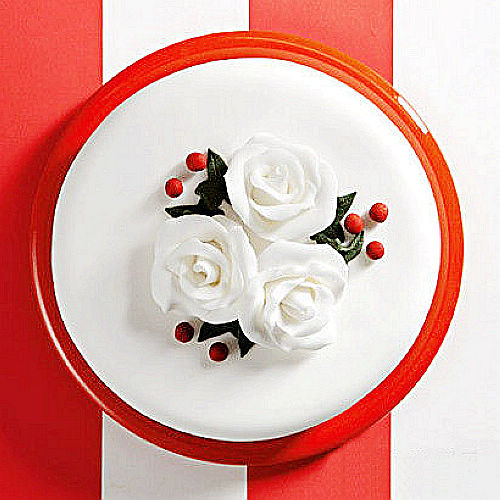 Waitrose出品，白色圣诞玫瑰，20厘米（8英寸），售价：35英镑