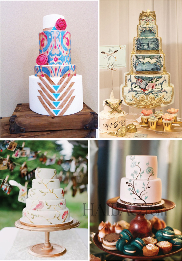 蛋糕图片,婚嫁·新娘图片,婚礼蛋糕图片,油画图片