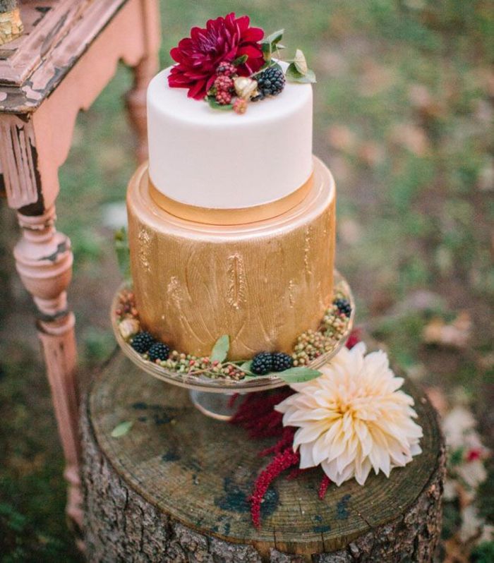 婚礼蛋糕：秋日私语