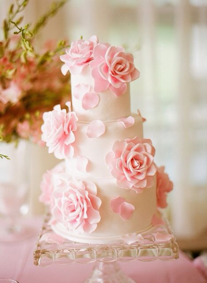 可爱的婚礼蛋糕