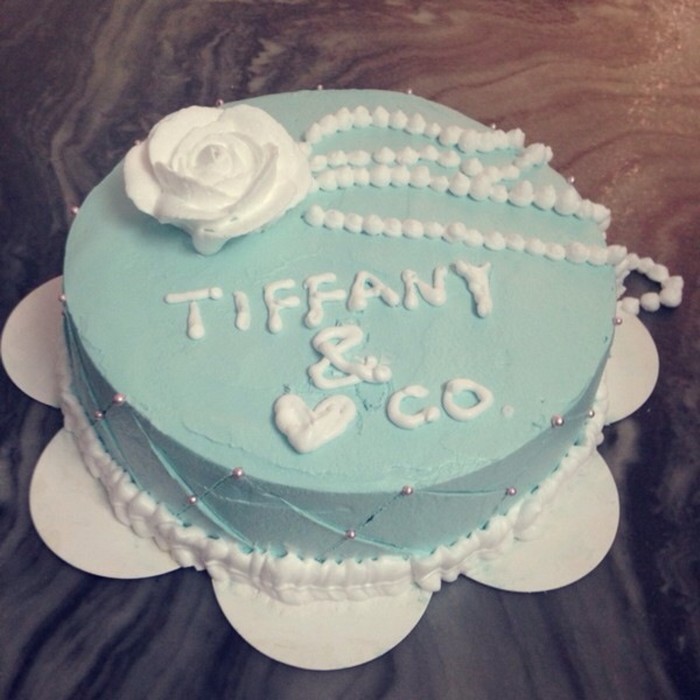 Tiffany Co 蛋糕 饼干 翻糖 纸杯 甜点 美食 婚礼