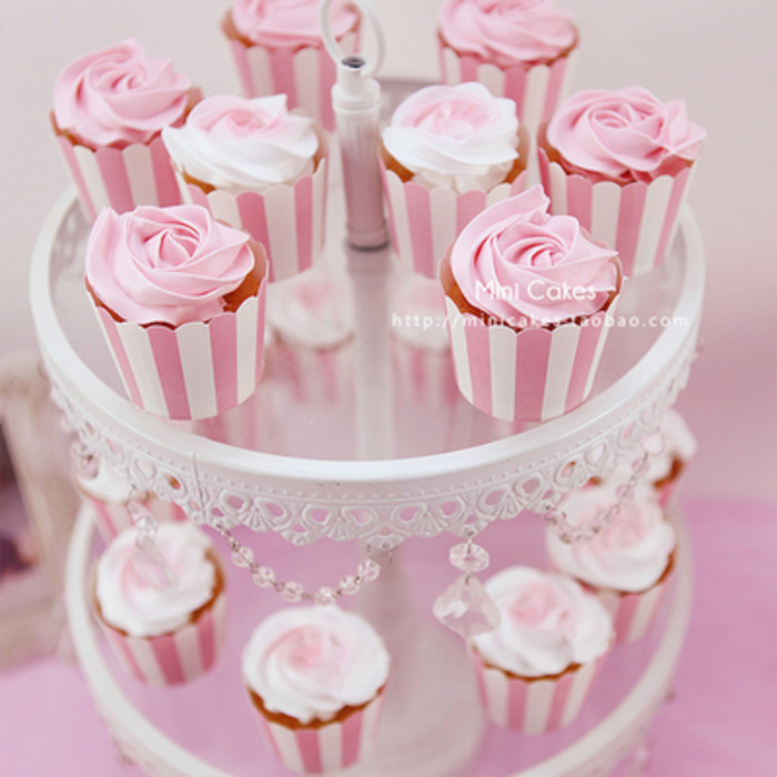 cupcake 杯子蛋糕 纸杯蛋糕婚礼西点蛋糕 宝宝满月百日宴纸杯蛋糕