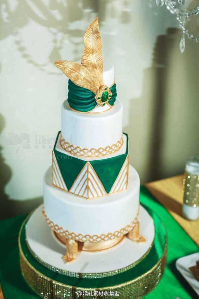 翻糖 婚礼 鲜花 蛋糕 甜点